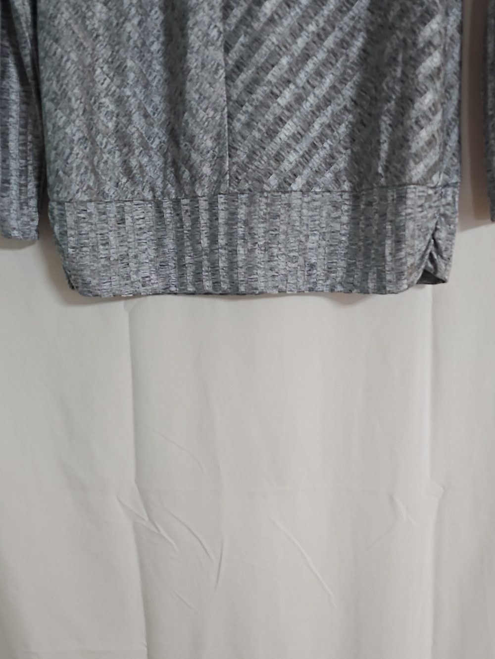 Apt. 9 Gray Marled Long-Sleeve Scoop Neck Pullover - Picture 5 of 8